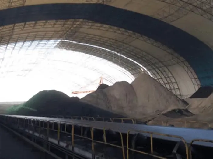 日喀则煤棚料仓网架